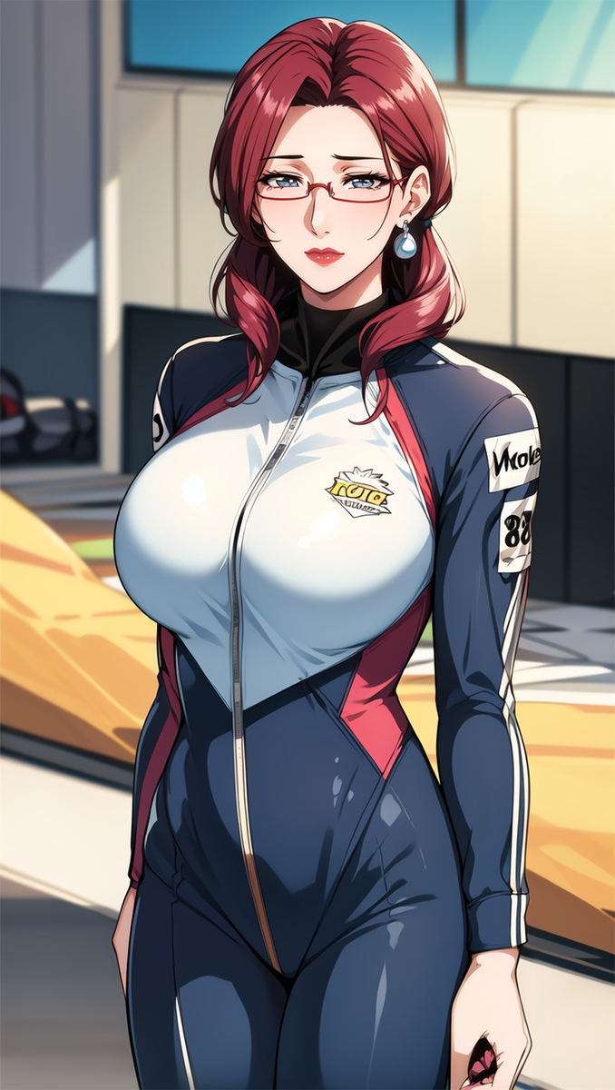 图片[16]-赛车女郎-pixiv插画-作品交流服务