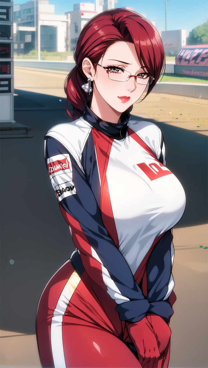 图片[5]-赛车女郎-pixiv插画-作品交流服务