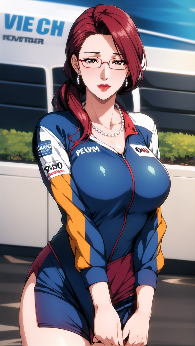 图片[10]-赛车女郎-pixiv插画-作品交流服务