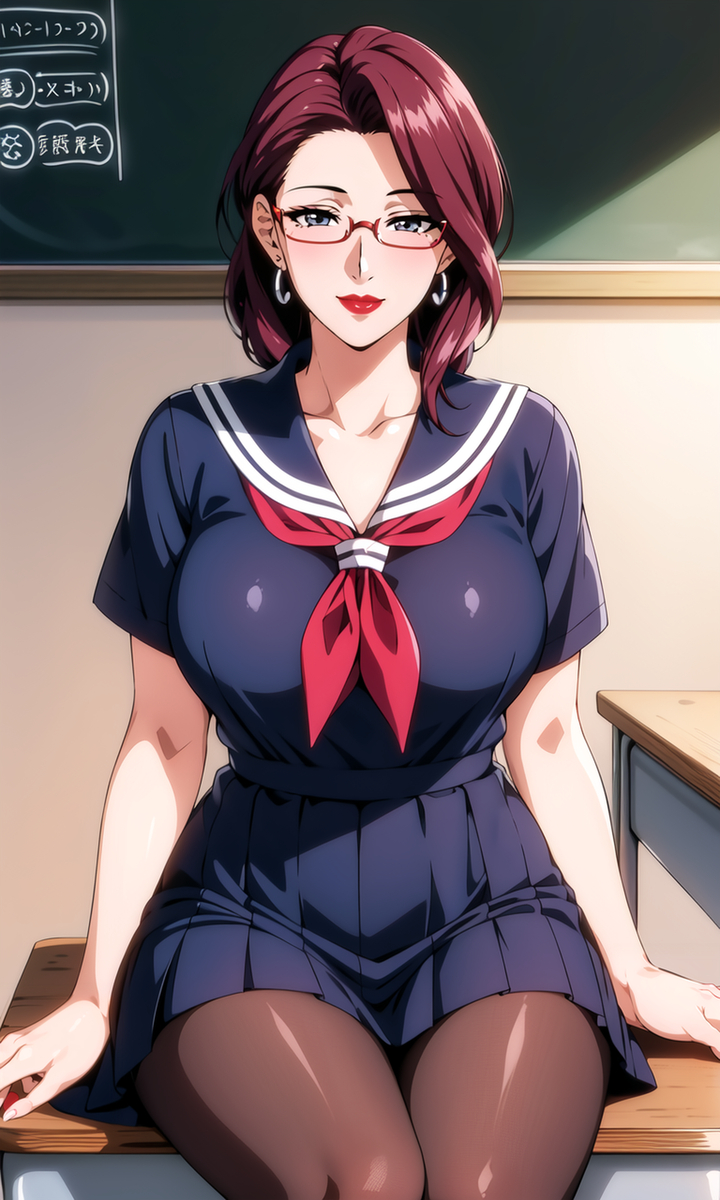 图片[11]-水手服妈妈-pixiv插画-作品交流服务