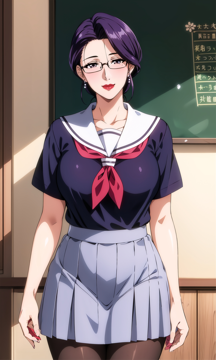 图片[6]-水手服妈妈-pixiv插画-作品交流服务