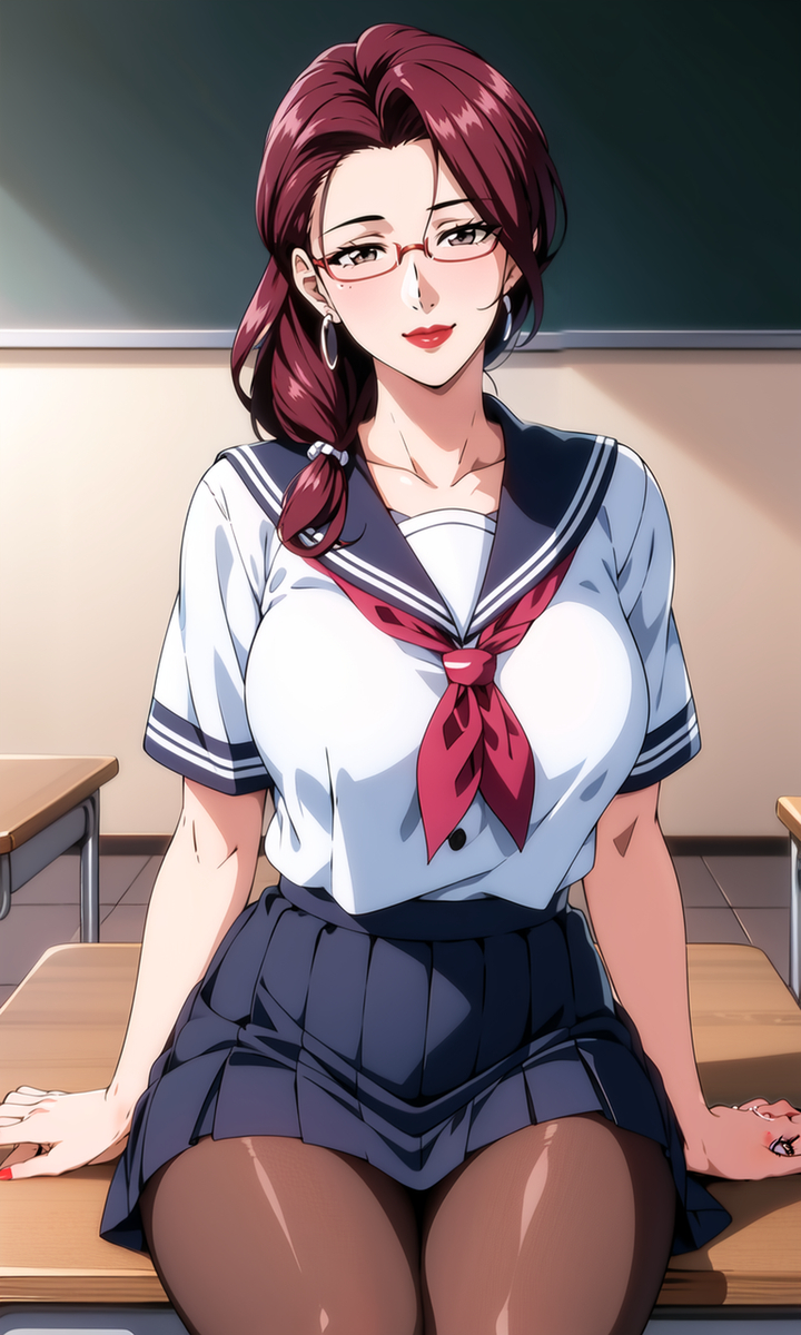 图片[8]-水手服妈妈-pixiv插画-作品交流服务