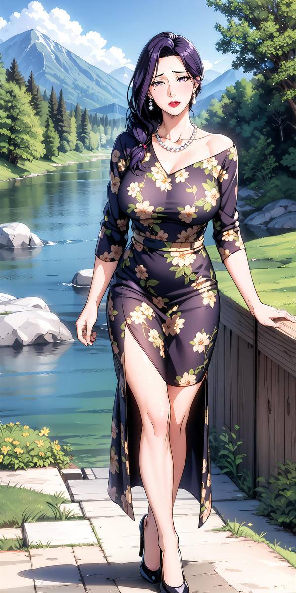 连衣裙妈妈-pixiv插画-作品交流服务