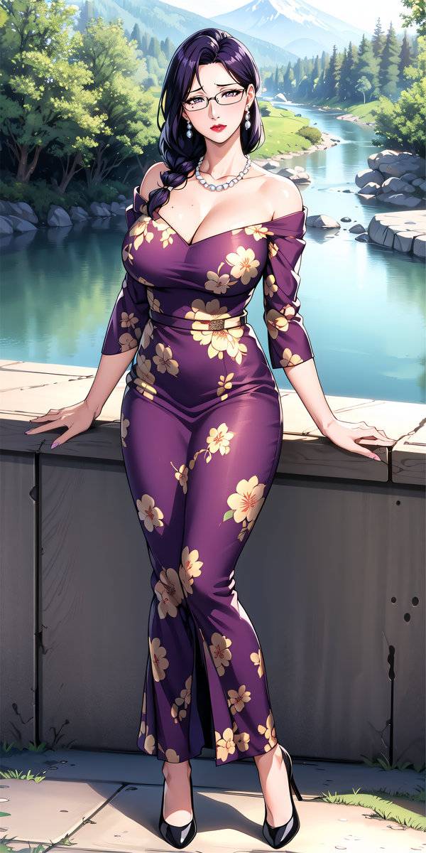 连衣裙妈妈-pixiv插画-作品交流服务