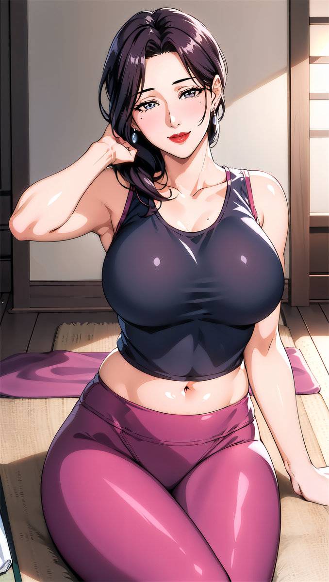 图片[13]-瑜伽妈妈-pixiv插画-作品交流服务