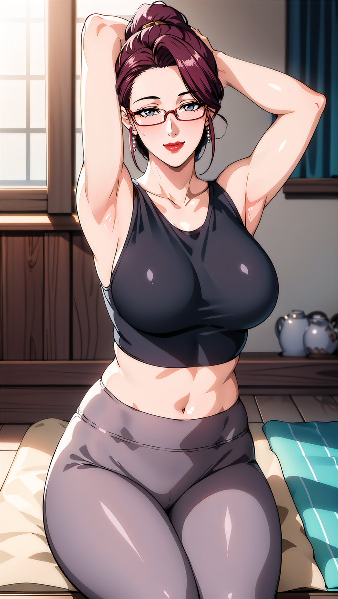 图片[8]-瑜伽妈妈-pixiv插画-作品交流服务