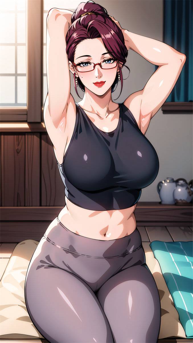 图片[8]-瑜伽妈妈-pixiv插画-作品交流服务