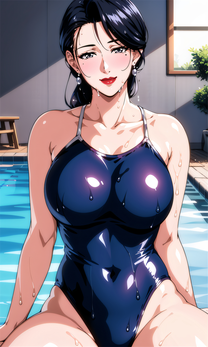 图片[11]-泳装妈妈-pixiv插画-作品交流服务