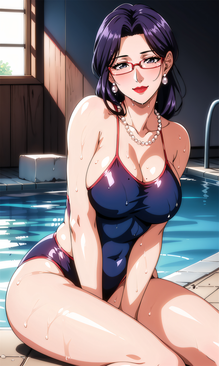 图片[12]-泳装妈妈-pixiv插画-作品交流服务