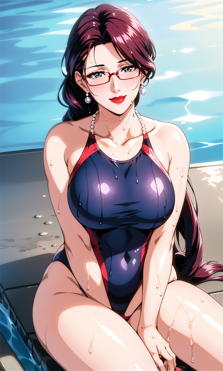 图片[13]-泳装妈妈-pixiv插画-作品交流服务