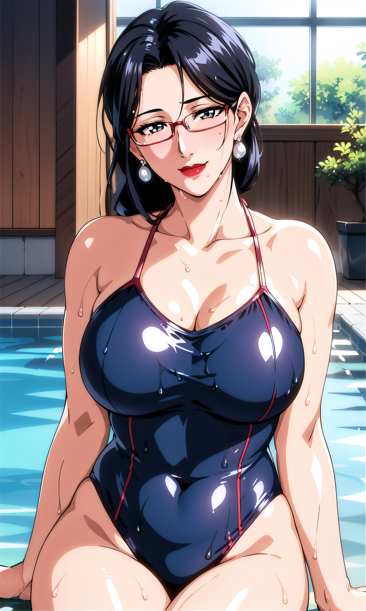 图片[5]-泳装妈妈-pixiv插画-作品交流服务