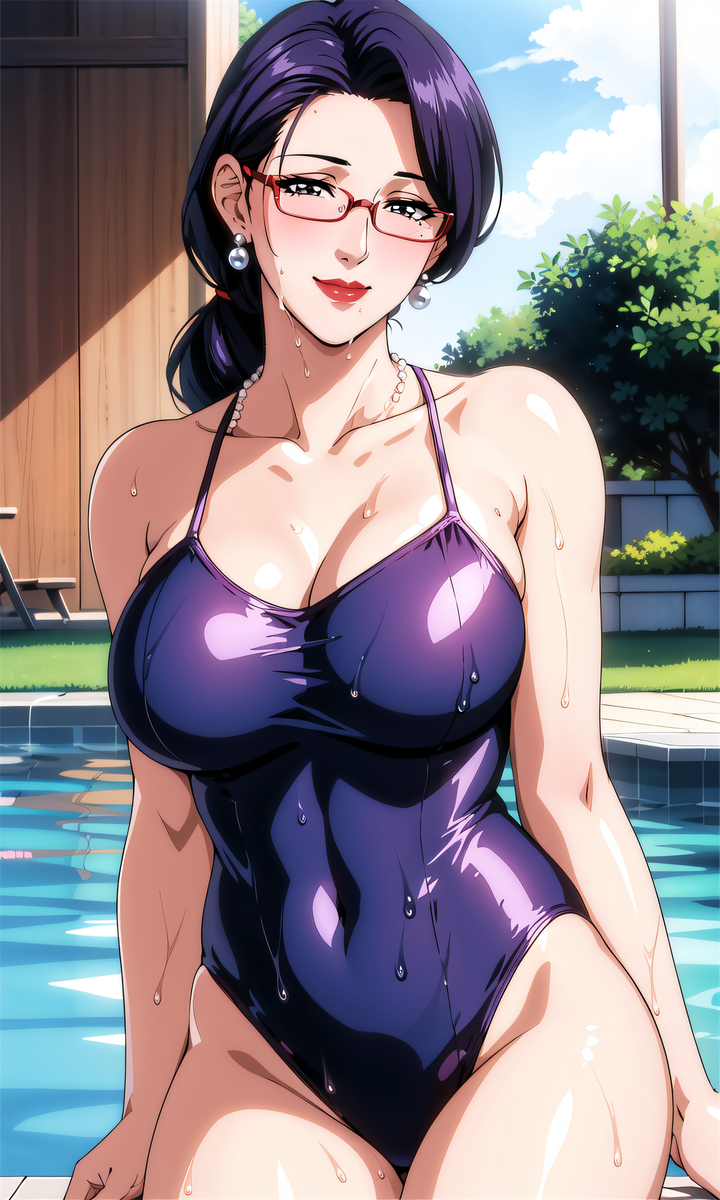 图片[6]-泳装妈妈-pixiv插画-作品交流服务