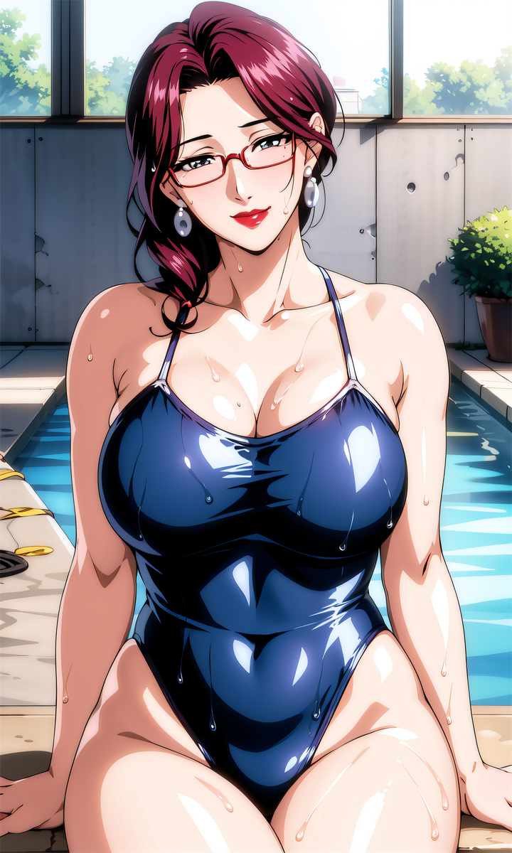 图片[7]-泳装妈妈-pixiv插画-作品交流服务