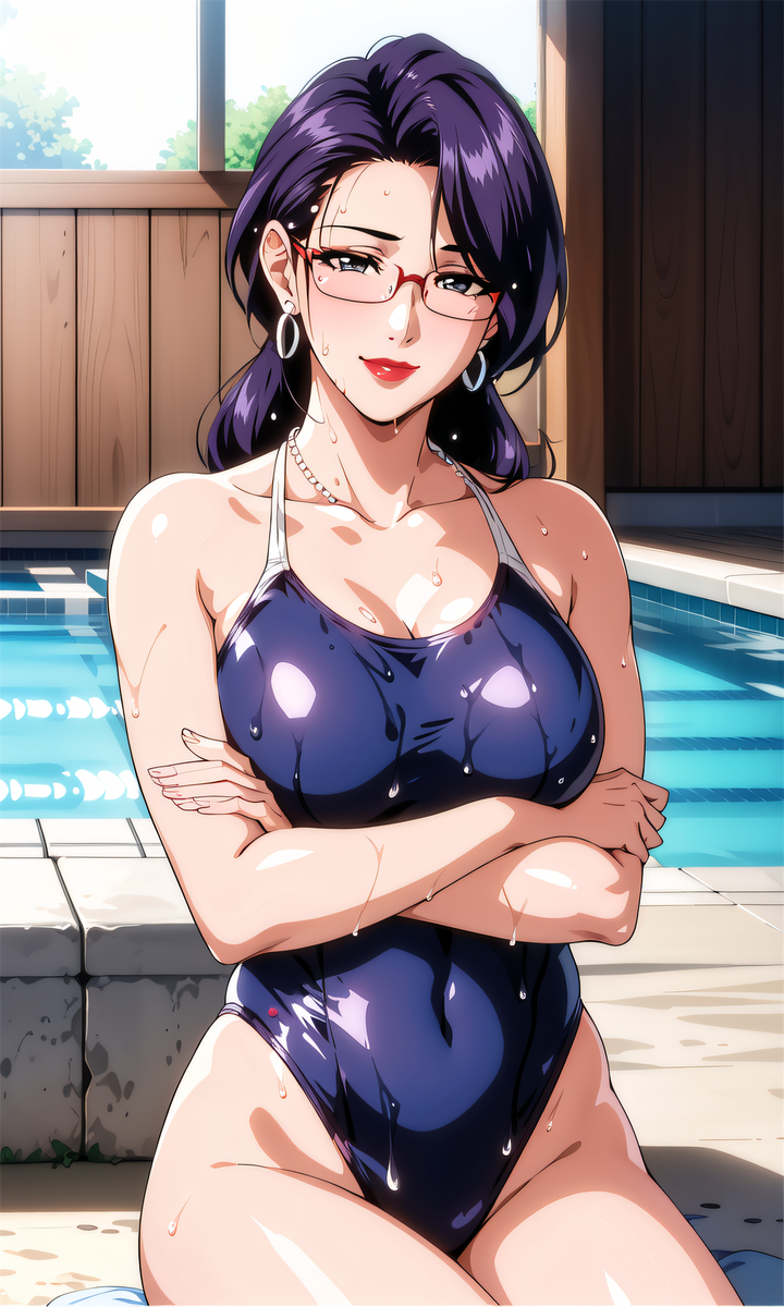 图片[8]-泳装妈妈-pixiv插画-作品交流服务