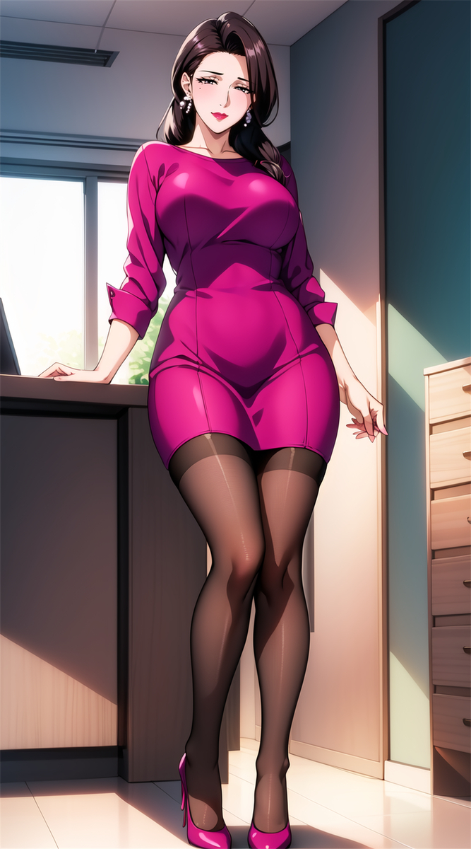 图片[18]-情趣OL妈妈-pixiv插画-作品交流服务