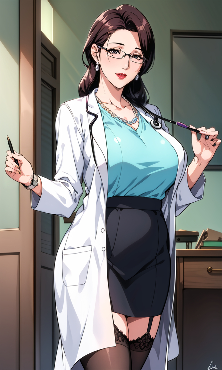 医生妈妈-pixiv插画-作品交流服务