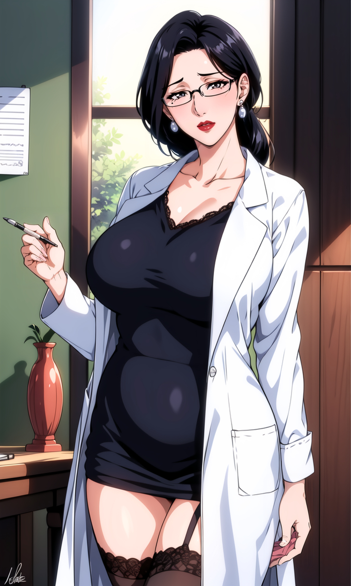 医生妈妈-pixiv插画-作品交流服务