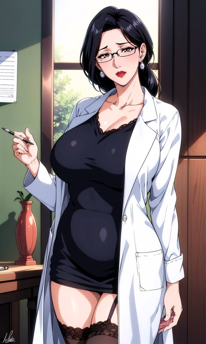 医生妈妈-pixiv插画-作品交流服务