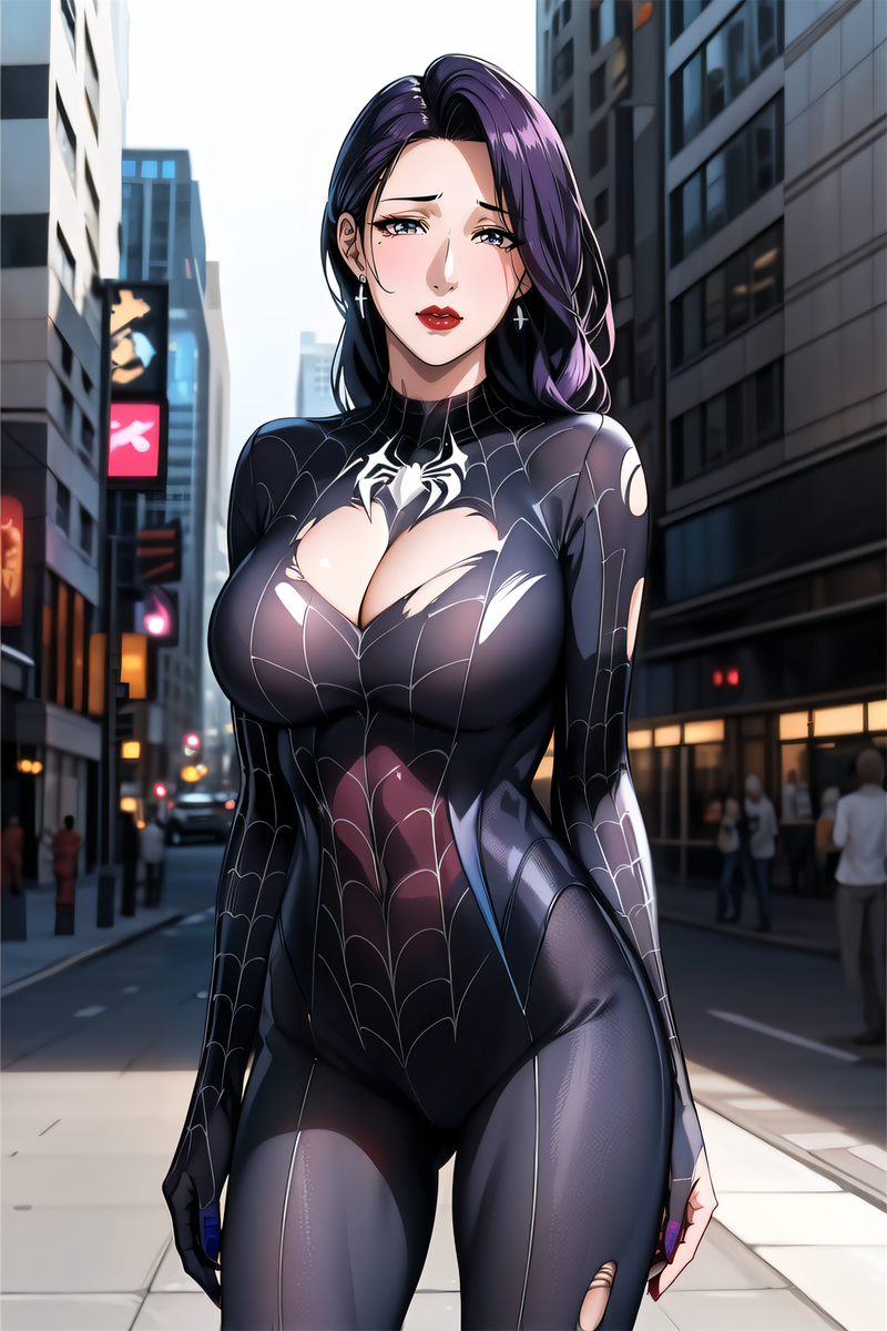 图片[5]-蜘蛛侠妈妈-pixiv插画-作品交流服务