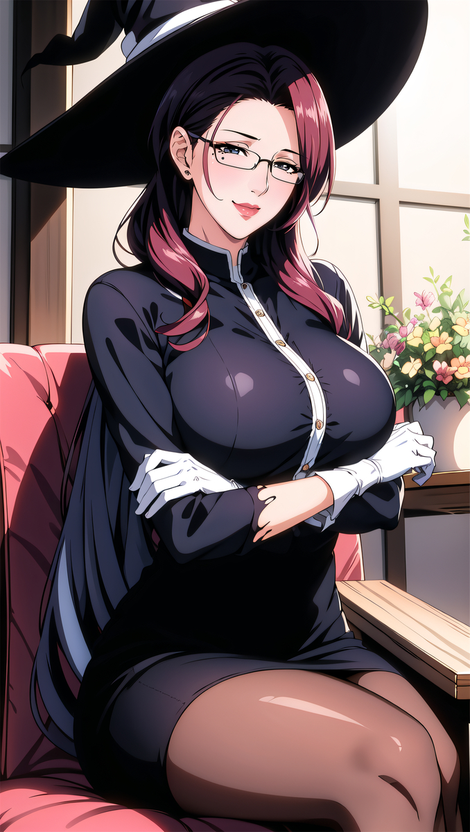 魔女阿姨-pixiv插画-作品交流服务