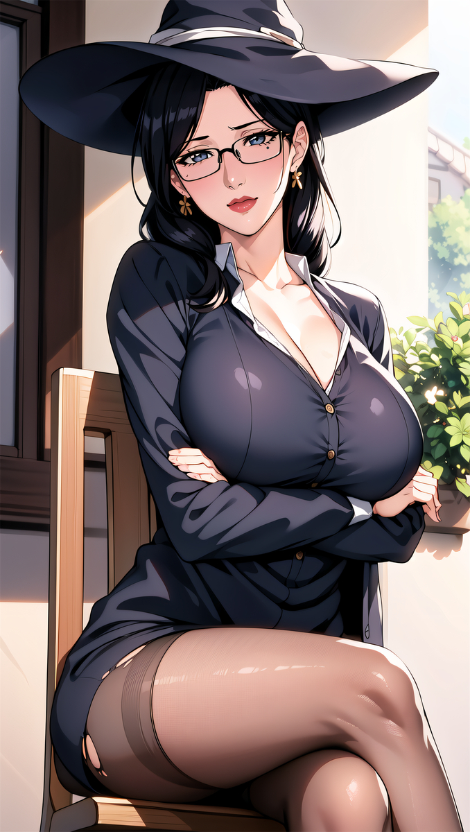 魔女阿姨-pixiv插画-作品交流服务