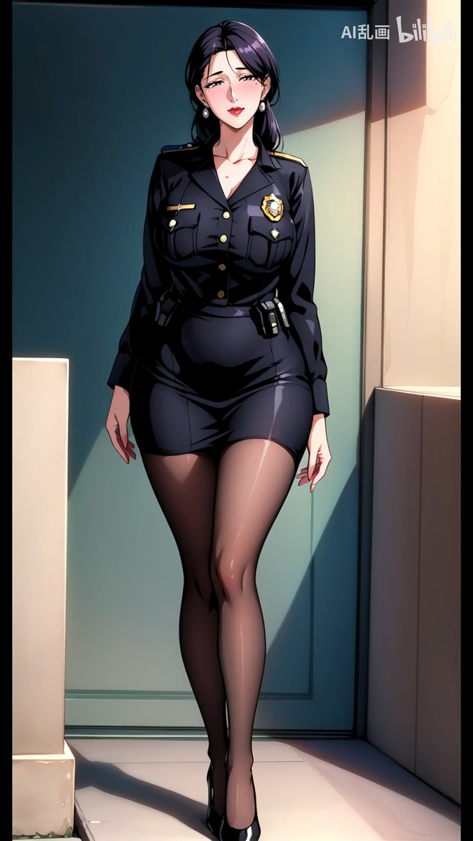 图片[12]-女警 教师妈妈-pixiv插画-作品交流服务