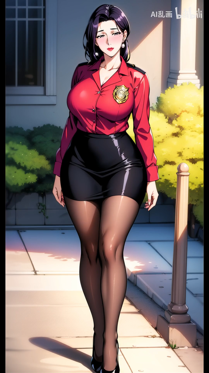 图片[14]-女警 教师妈妈-pixiv插画-作品交流服务