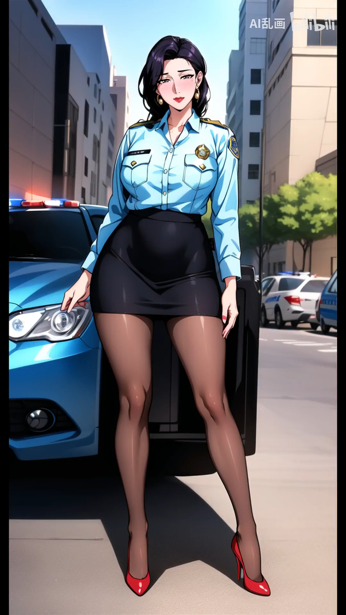 图片[16]-女警 教师妈妈-pixiv插画-作品交流服务