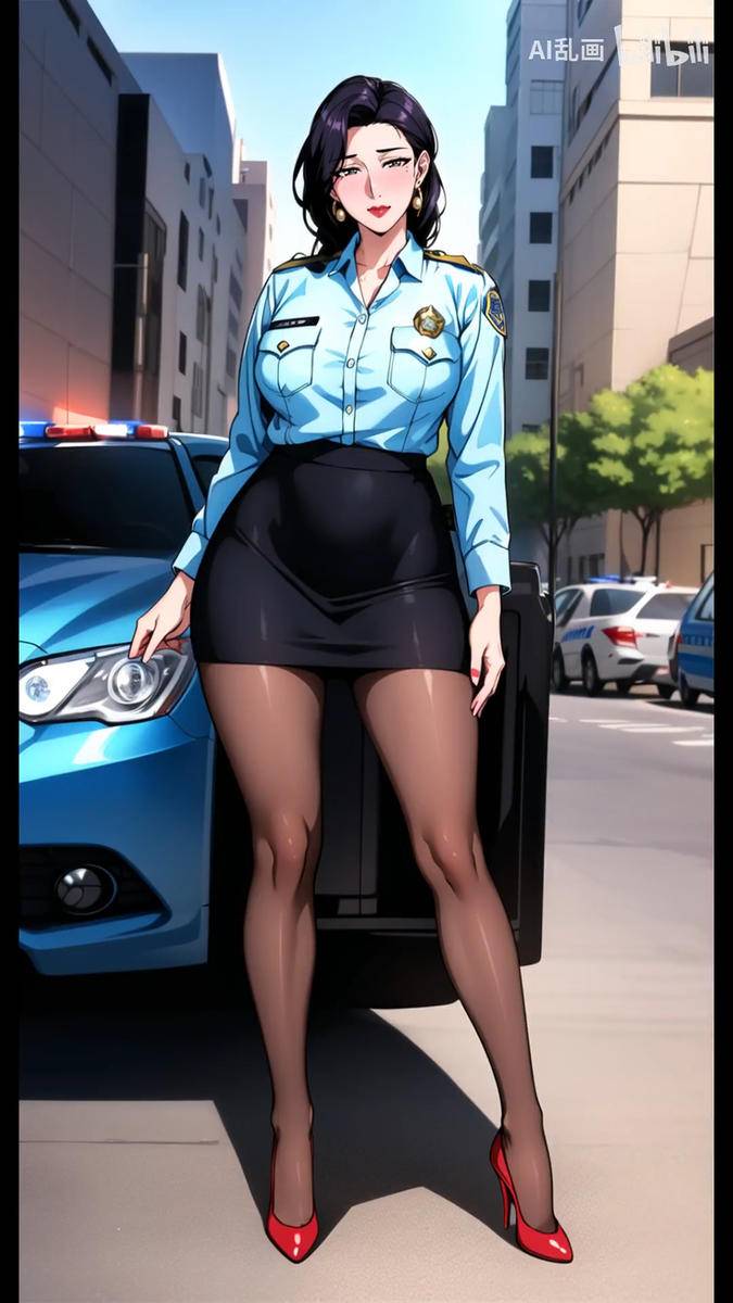 图片[16]-女警 教师妈妈-pixiv插画-作品交流服务