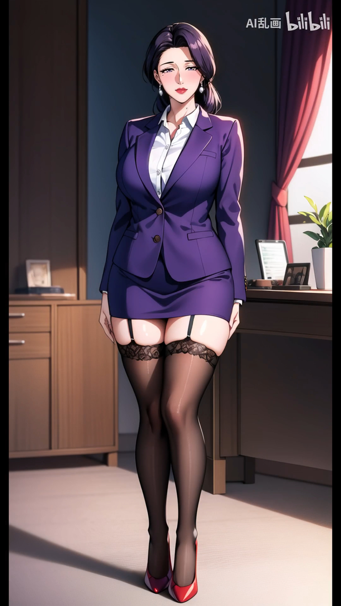 图片[6]-女警 教师妈妈-pixiv插画-作品交流服务