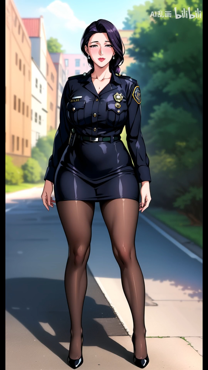 图片[8]-女警 教师妈妈-pixiv插画-作品交流服务