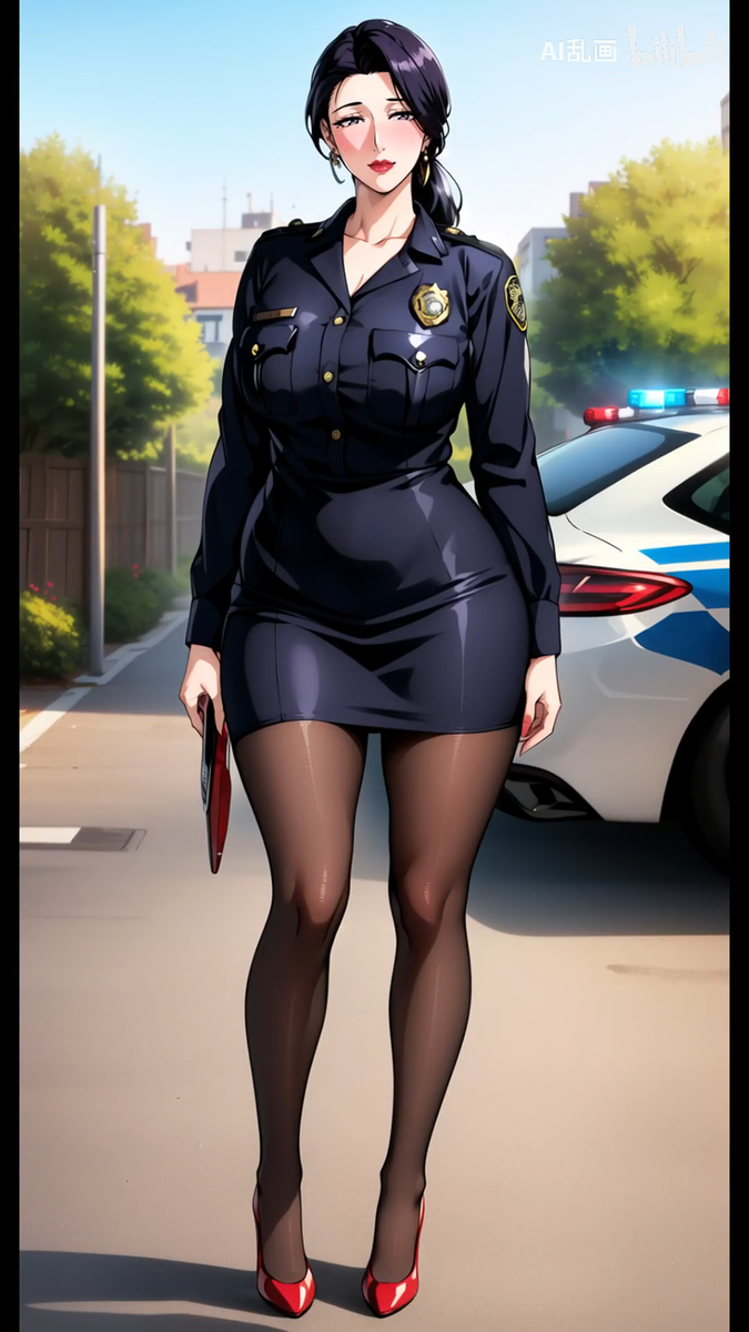 图片[9]-女警 教师妈妈-pixiv插画-作品交流服务