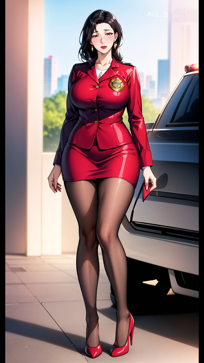 图片[10]-女警 教师妈妈-pixiv插画-作品交流服务