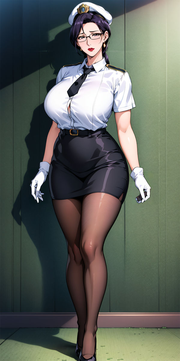 图片[11]-女警妈妈 空乘阿姨-pixiv插画-作品交流服务