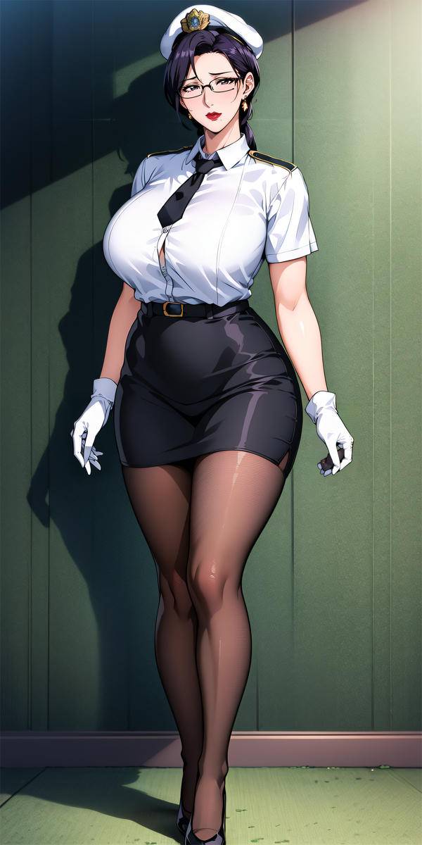 图片[11]-女警妈妈 空乘阿姨-pixiv插画-作品交流服务