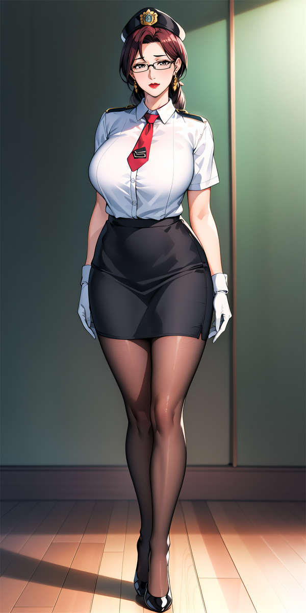 图片[12]-女警妈妈 空乘阿姨-pixiv插画-作品交流服务