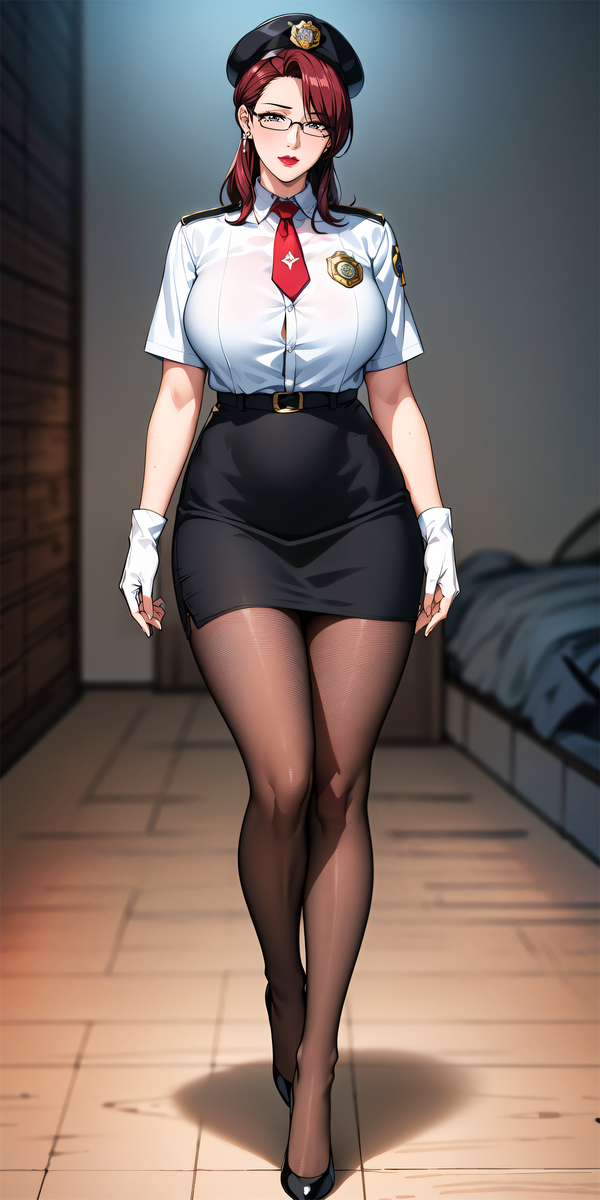 图片[13]-女警妈妈 空乘阿姨-pixiv插画-作品交流服务