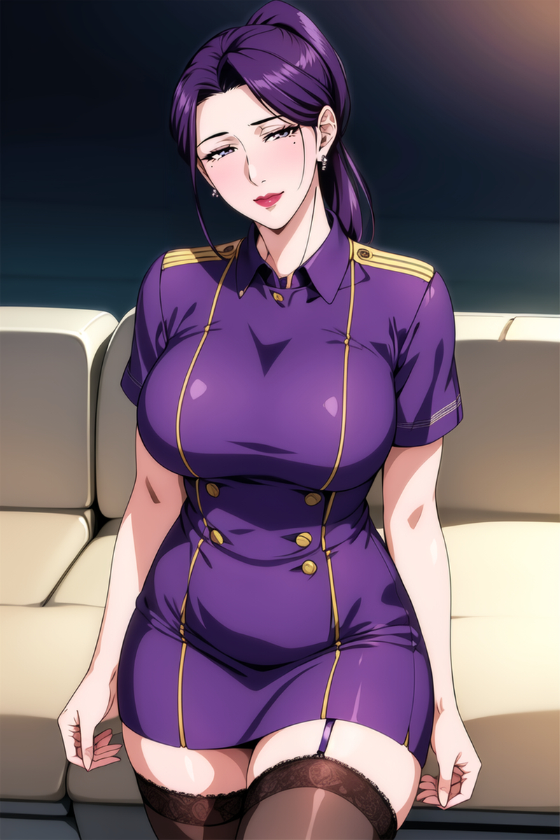 图片[20]-女警妈妈 空乘阿姨-pixiv插画-作品交流服务