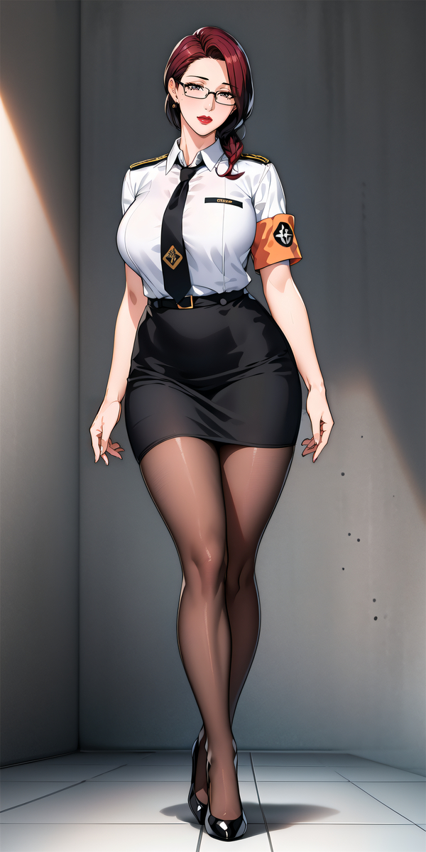 女警妈妈 空乘阿姨-pixiv插画-作品交流服务