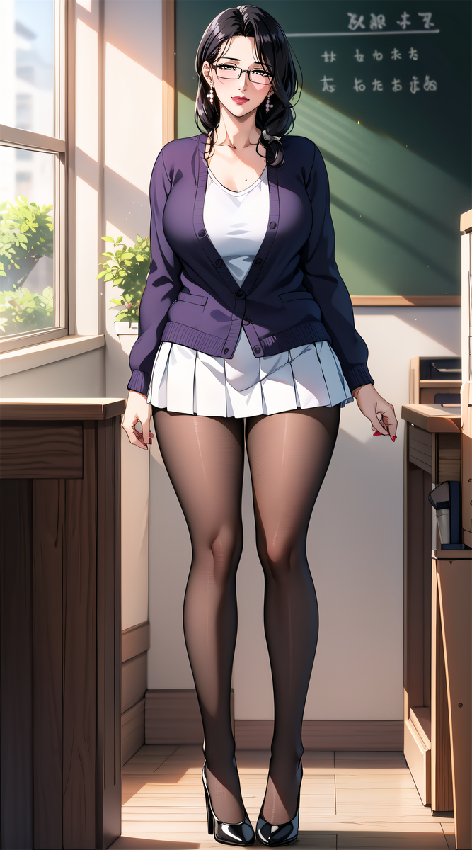 图片[12]-教师妈妈-pixiv插画-作品交流服务