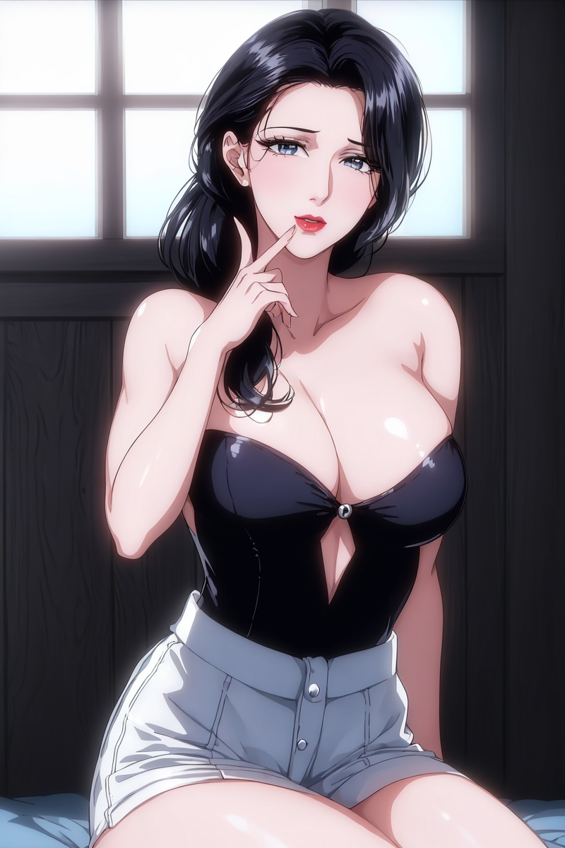 图片[20]-黑与白的阿姨-pixiv插画-作品交流服务