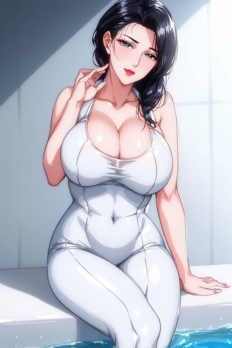 图片[8]-黑与白的阿姨-pixiv插画-作品交流服务