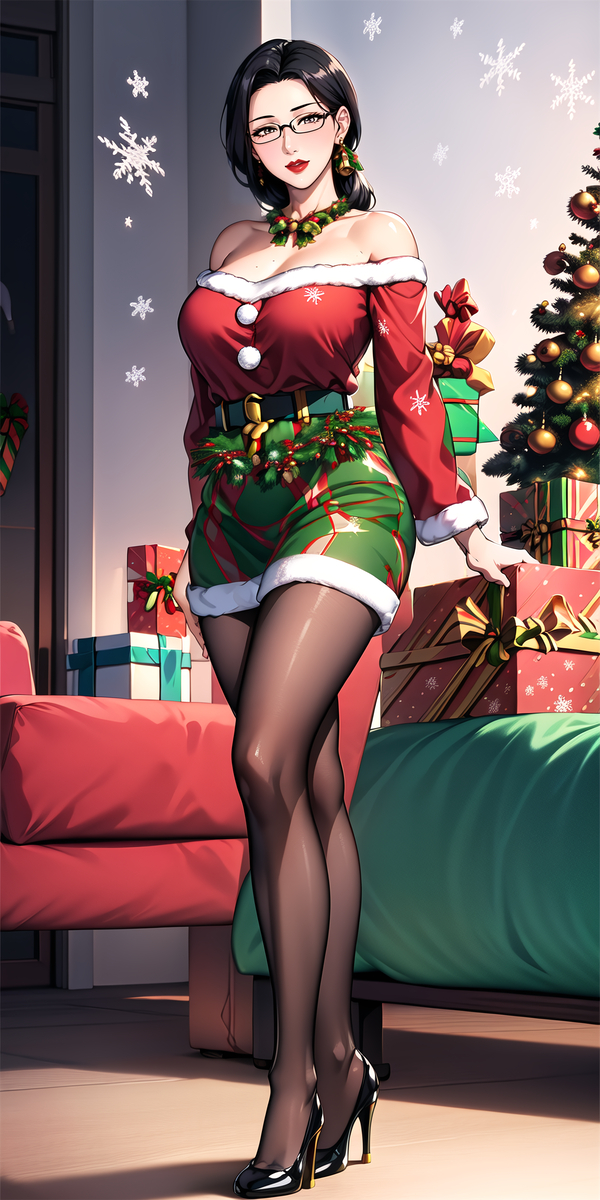图片[6]-圣诞妈咪-pixiv插画-作品交流服务