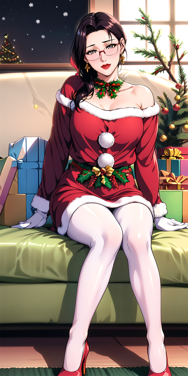 图片[9]-圣诞妈咪-pixiv插画-作品交流服务