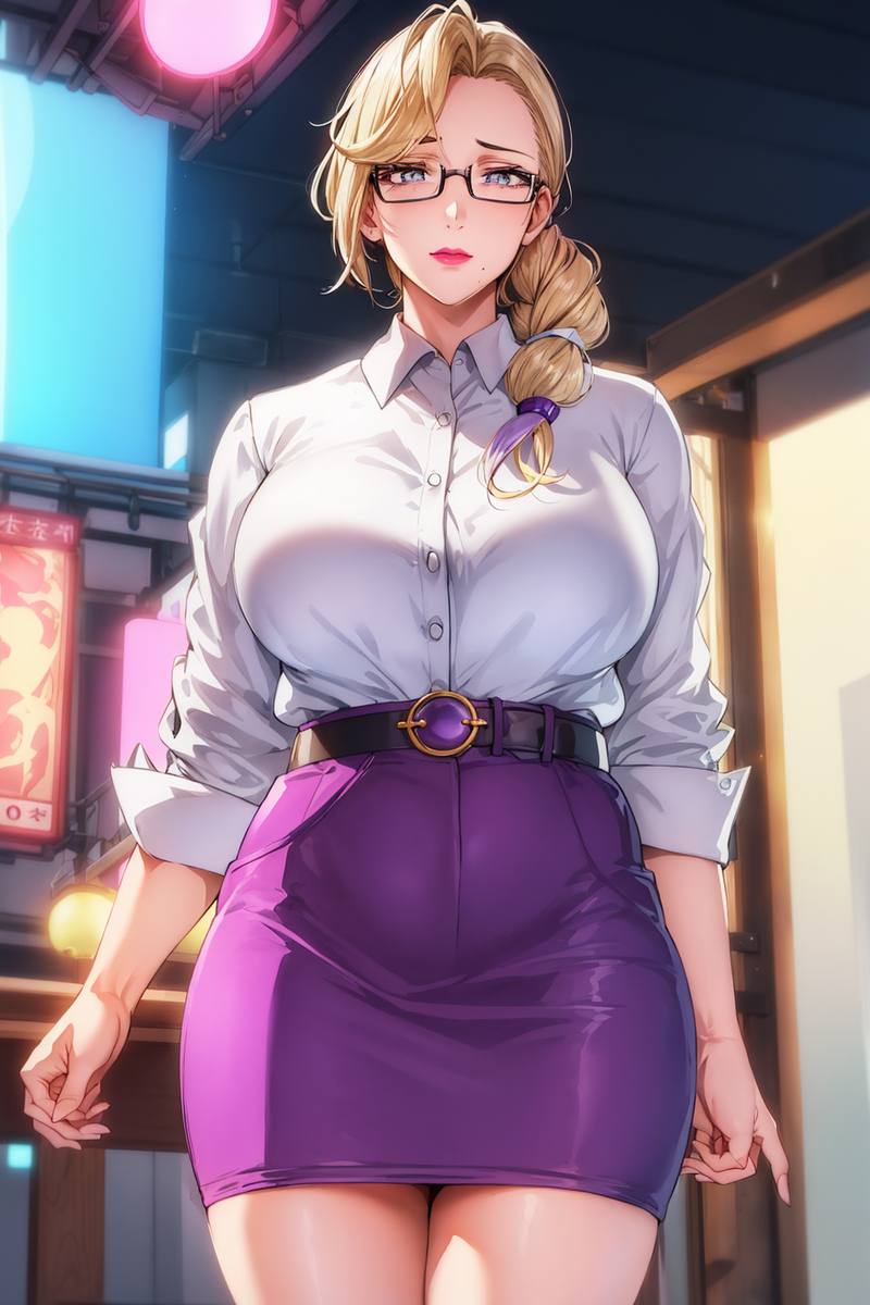 欧美小姨 USA auntie-pixiv插画-作品交流服务