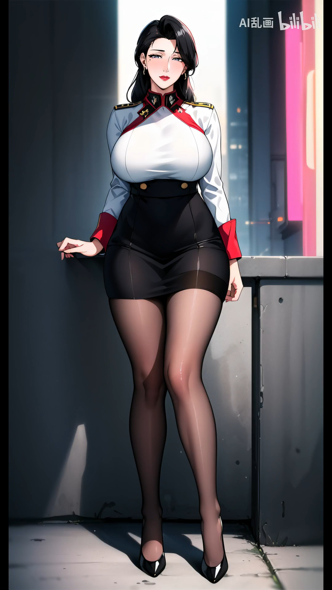 制服阿姨-pixiv插画-作品交流服务