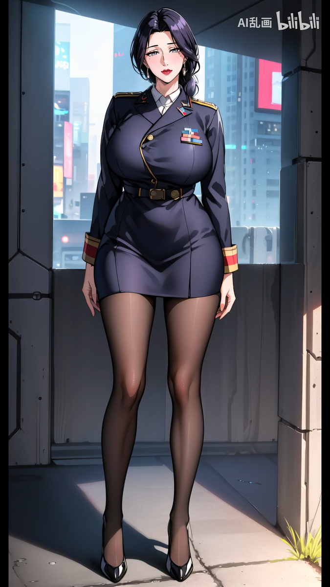 制服阿姨-pixiv插画-作品交流服务