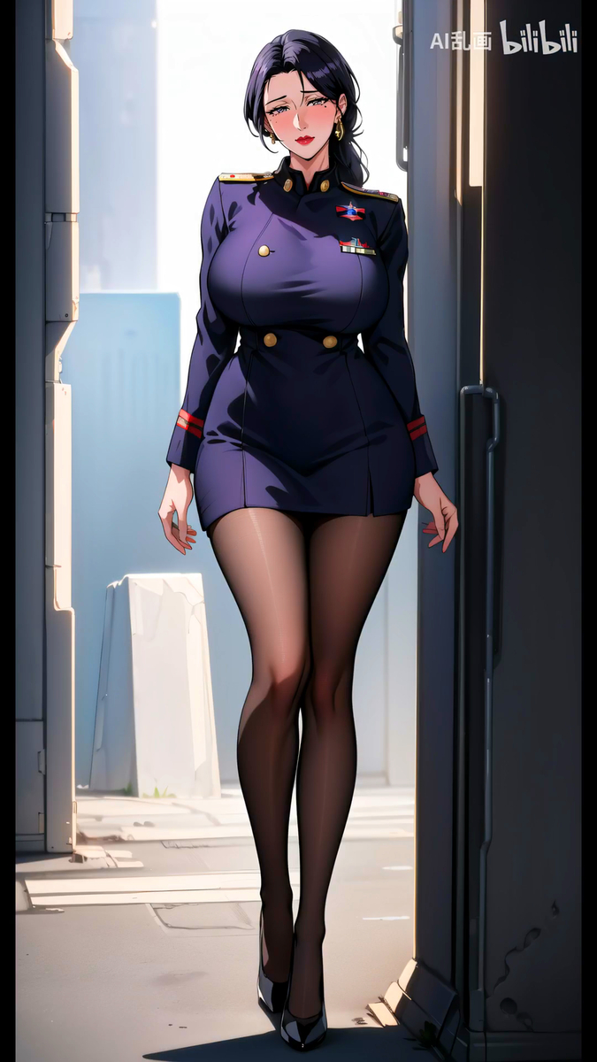 图片[5]-制服阿姨-pixiv插画-作品交流服务