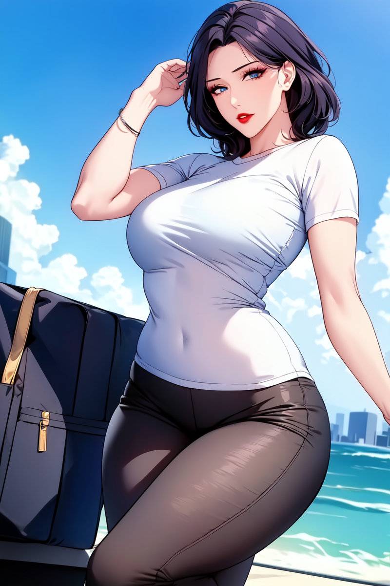 小姨妈-pixiv插画-作品交流服务