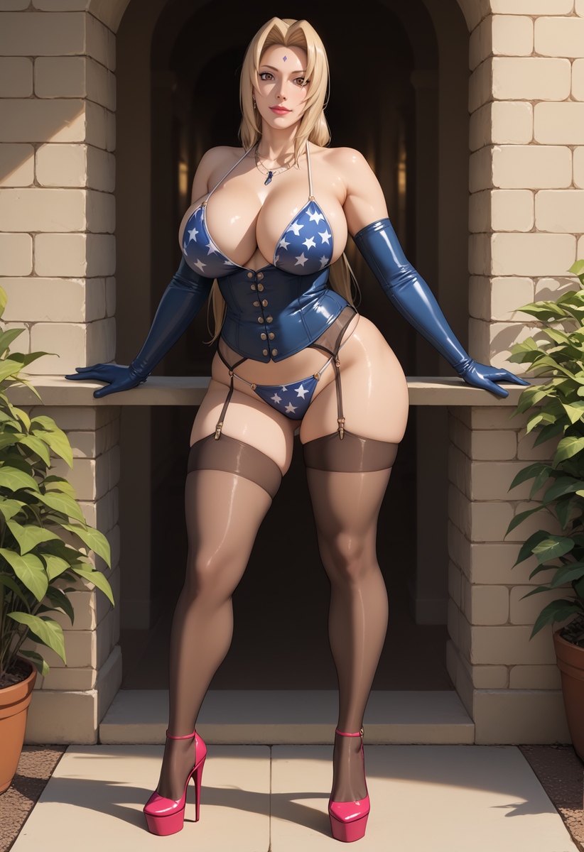 熟母綱手  Tsunade-pixiv插画-作品交流服务